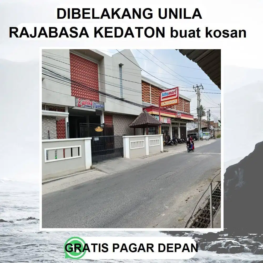 TANAH murah KAMPUS UNILA BANDAR LAMPUNG lokasi premium