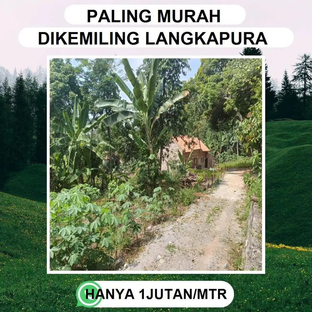 TANAH MURAH LANGKAPURA KEMILING  BALAI KRAKATAU GUNUNG TERANG