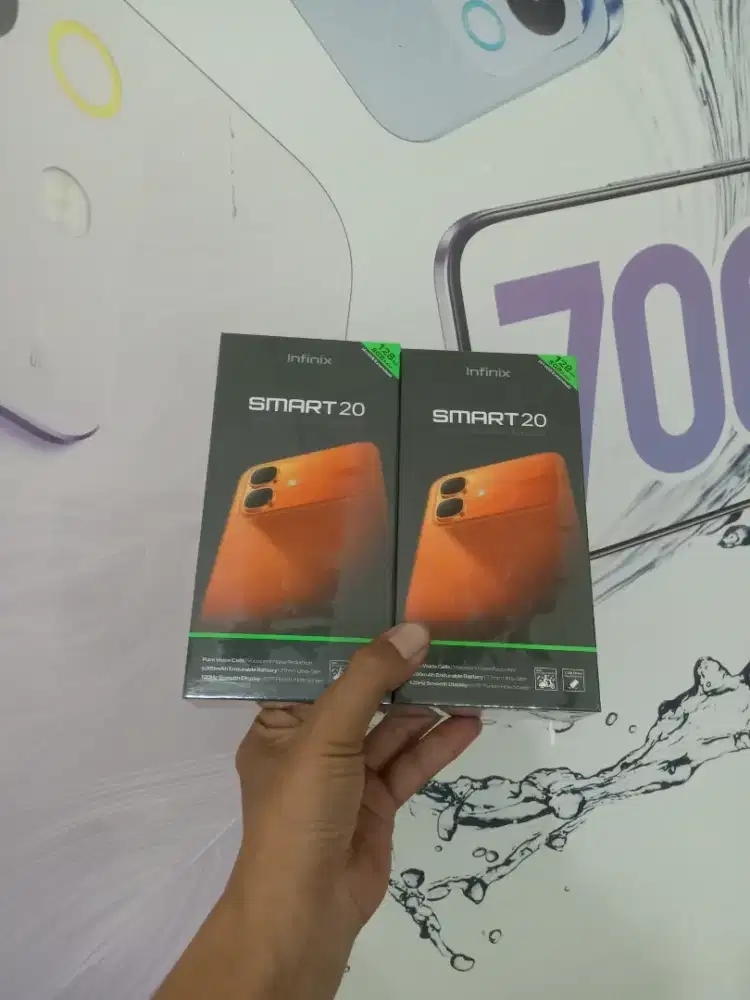 [ Fast respon WA ] Infinix Smart 20 4+4/256 Garansi resmi 1thn
