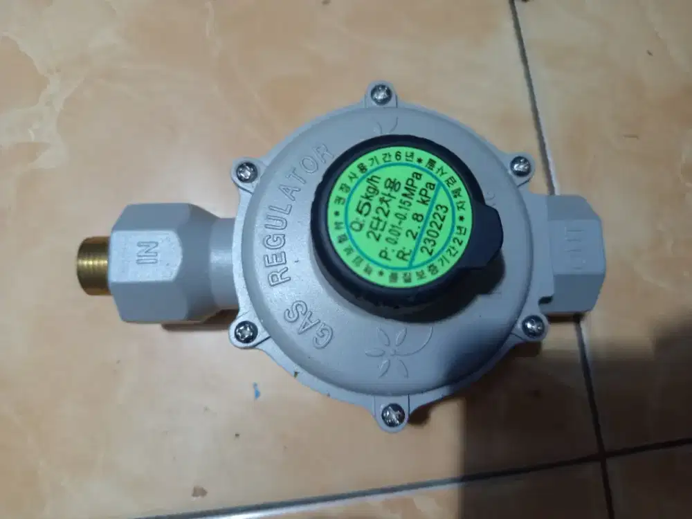 Regulator gas LPG (high low) 5 / 7 kg