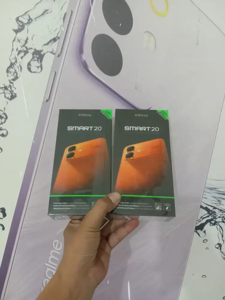 [ Fast respon WA ] Infinix Smart 20 4+4/64 Garansi resmi 1thn