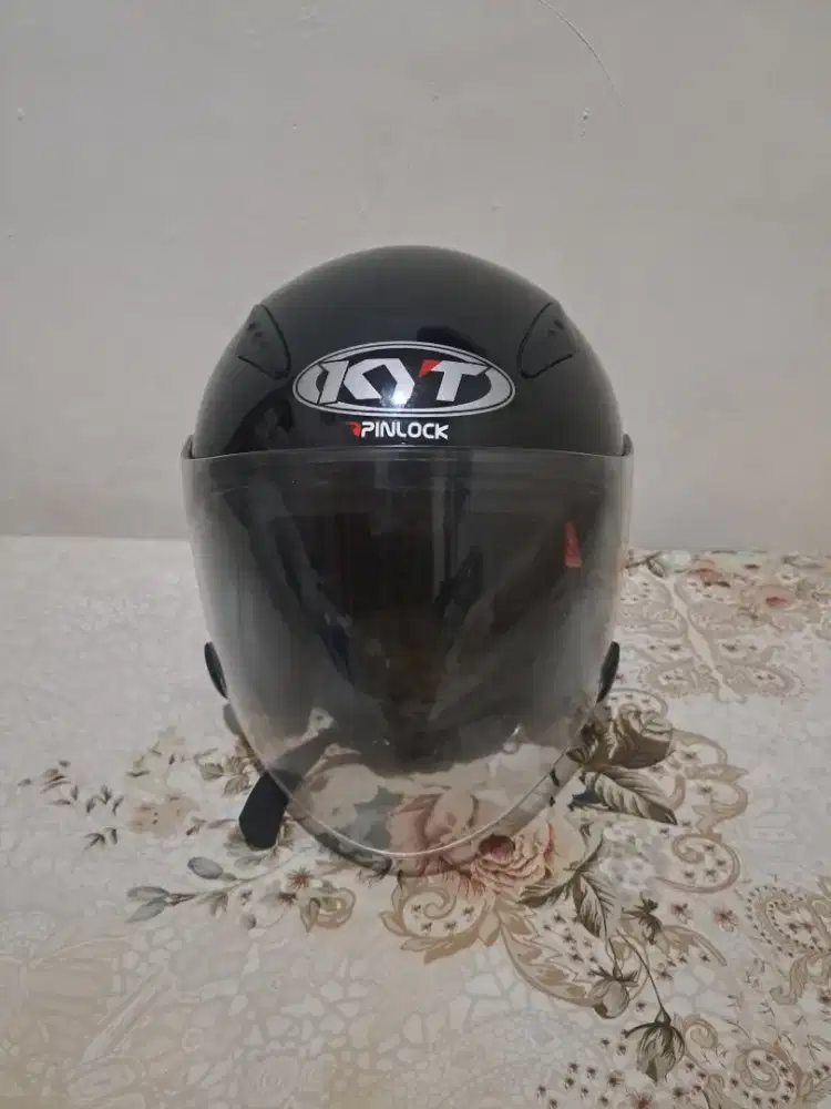 Helm KYT Galaxy Slide Double Visor XL