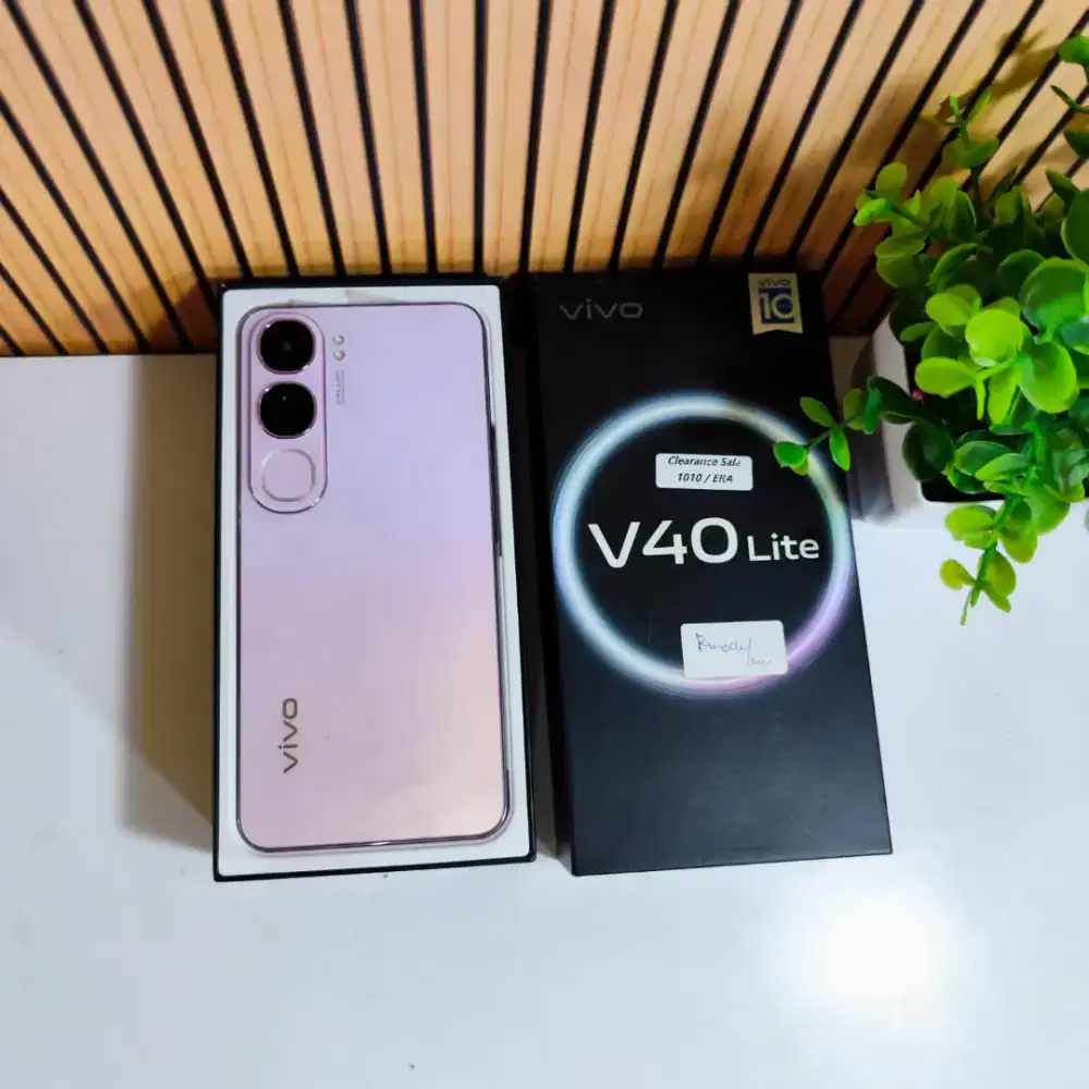 Vivo V40 lite 4G 8/256 fullset like new