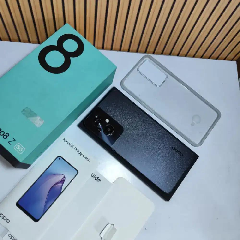 Oppo Reno 8z 5G 8/256 fullset super mulus