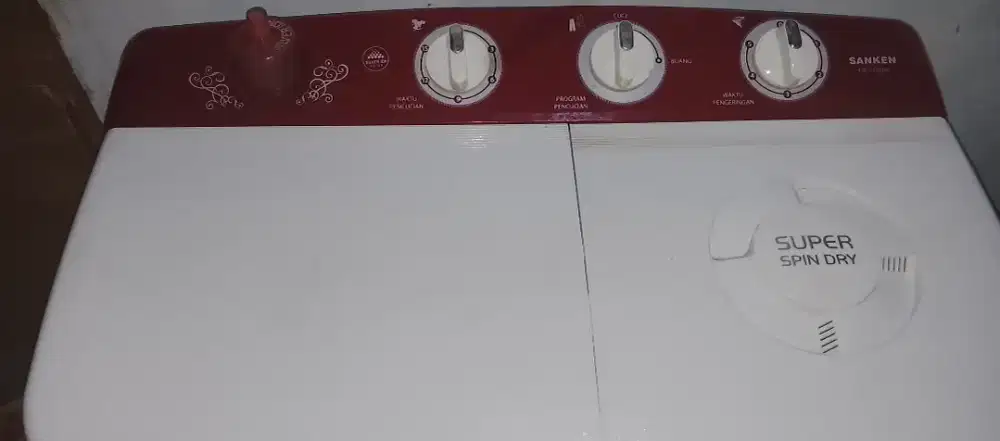 jual mesin cuci sanken 2tabung