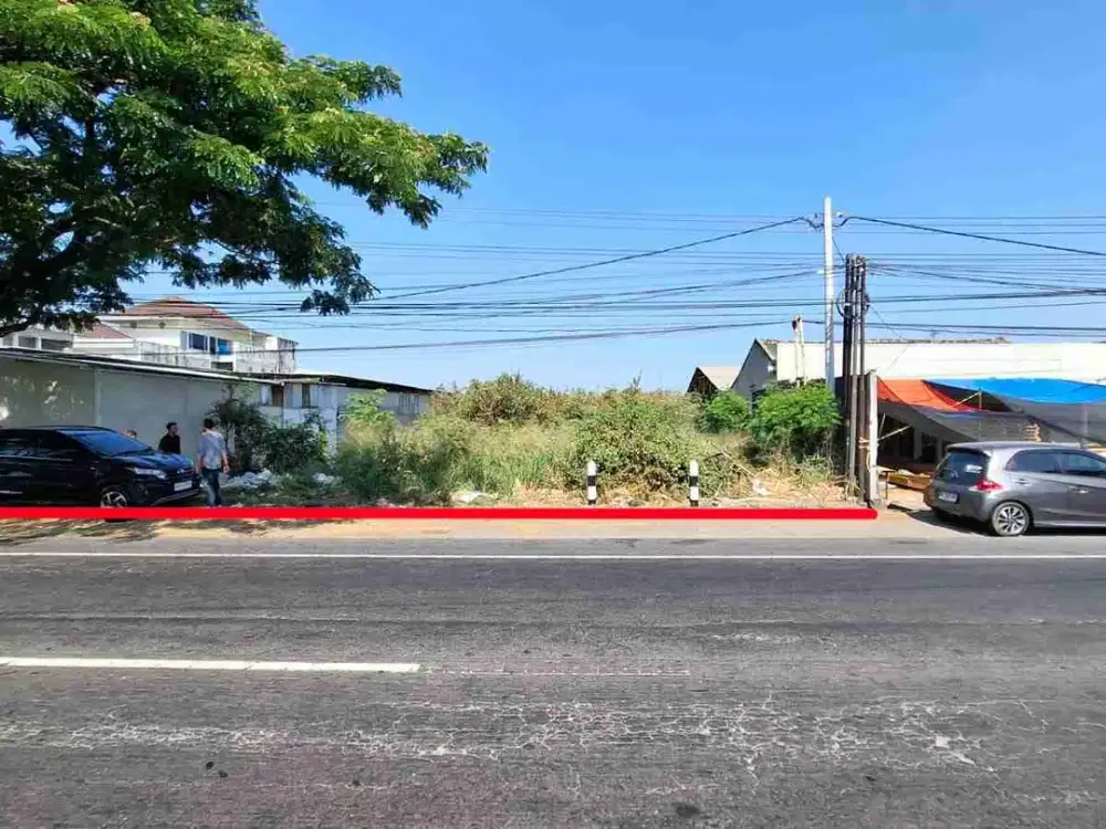 Tanah Pekarangan Luas 1850 Meter Persegi Lokasi Jalan Jogja - Solo, Ceper Klaten