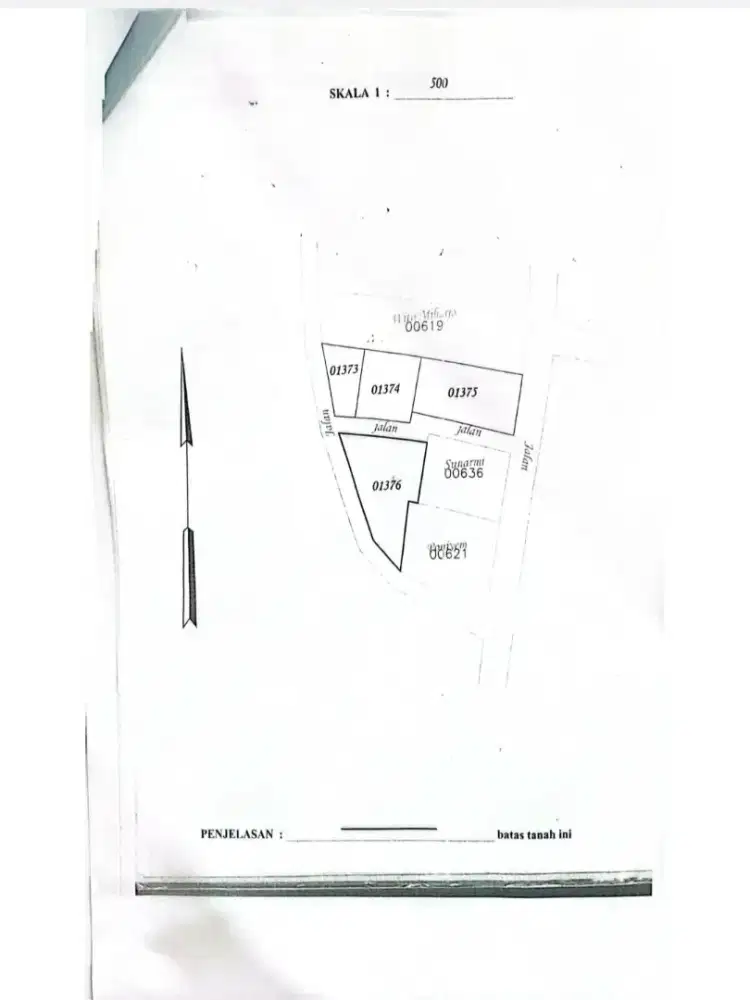 Jual cepat tanah 203m