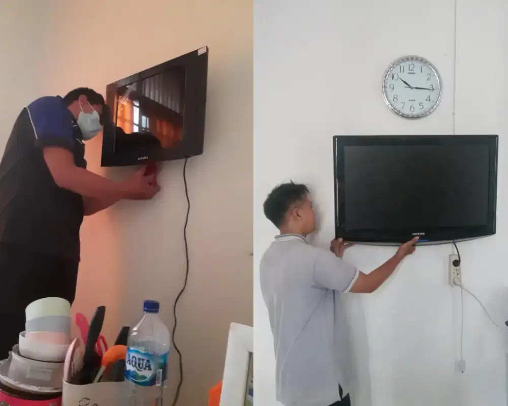 Braket +pasang,atau pasang saja terima rapih bracket breket led tv