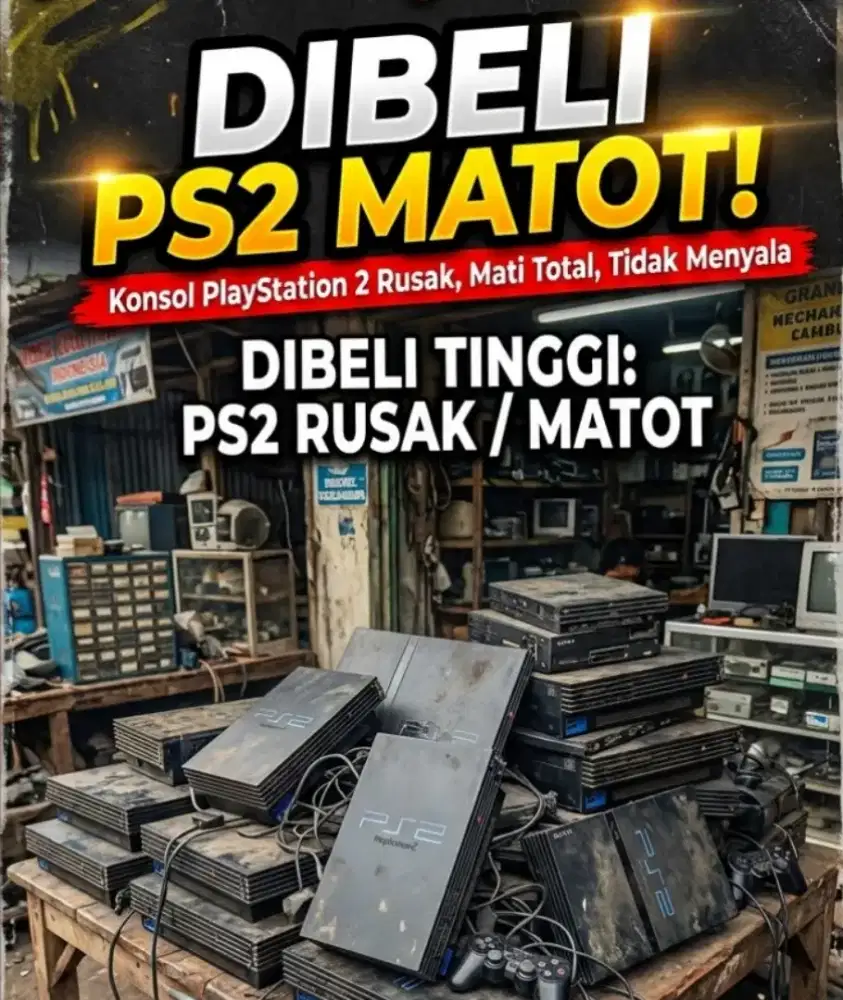 Dicari PS-2 Rusak/Matot