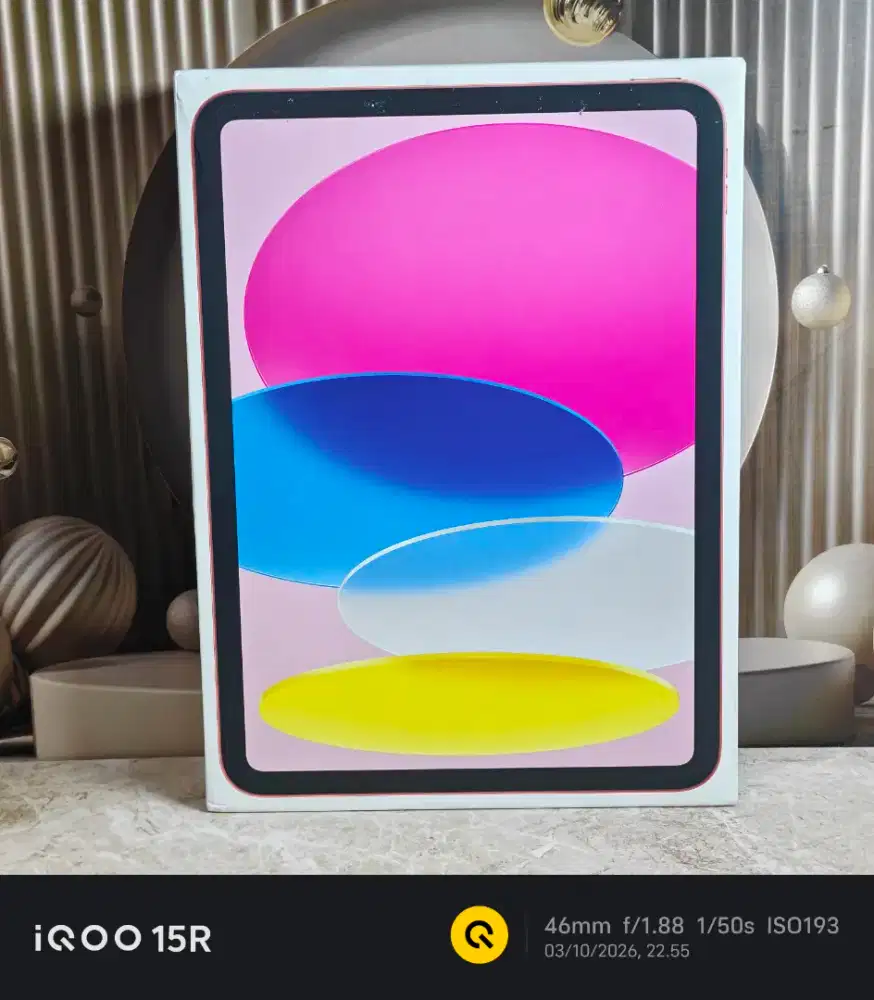 ipad 11 A16 128gb pink baru