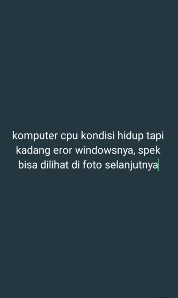 komputer 1 set lengkap