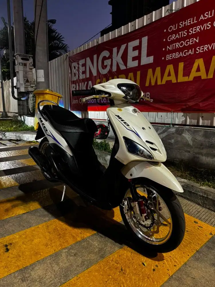 Mio 5tl asli biru non footstep lengkap mati