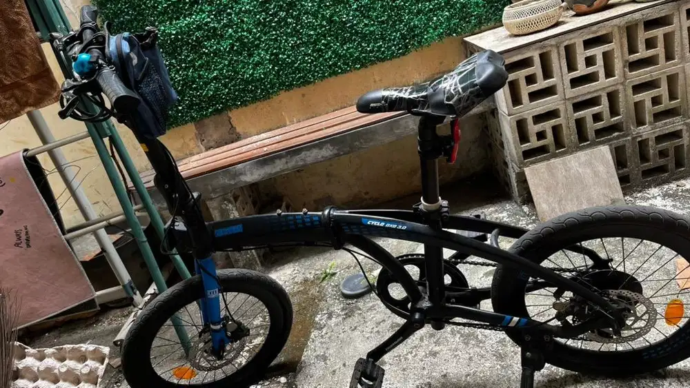 Sepeda lipat maximo piegare cyclo Bx8 3.0