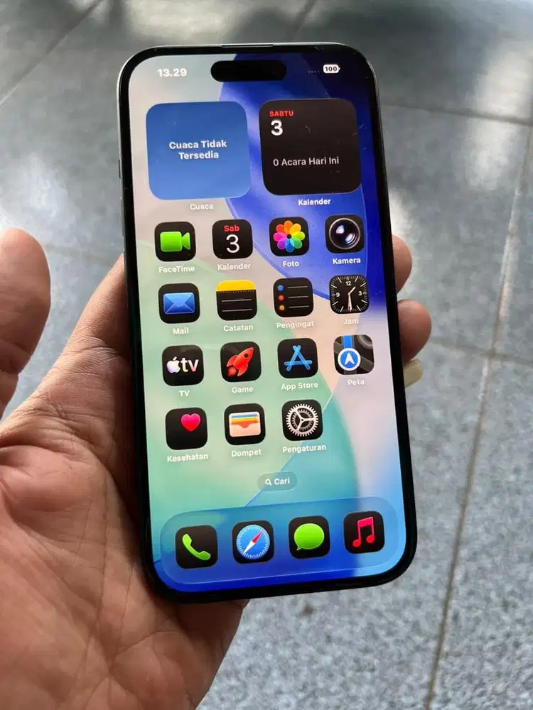 Iphone 15 128Gb resmi indo ibox lancar semua bisa TT no minus