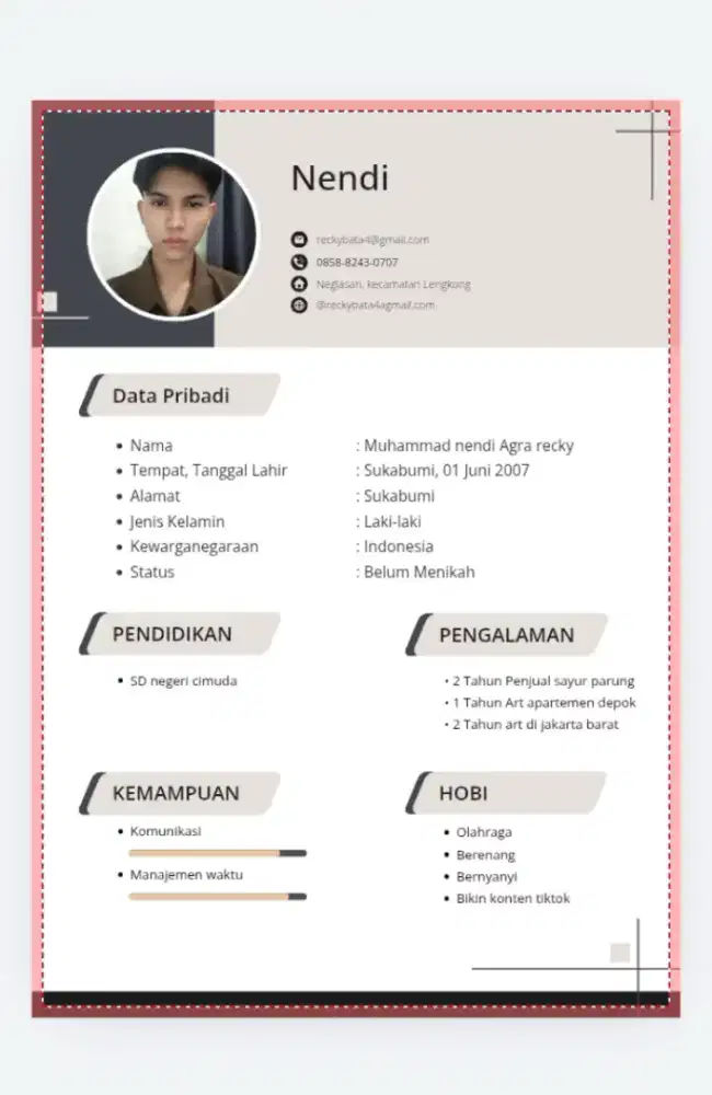 info lokernya untuk lulusan sd