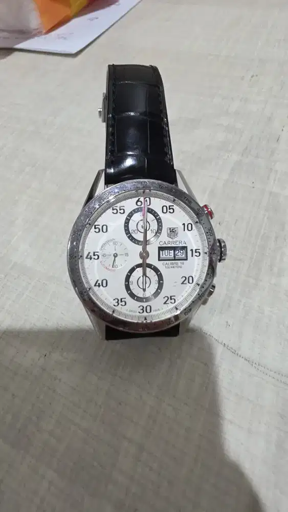 TAG Heuer Carrera Calibre 16 Day-Date White Dial (CV2A11) - Rare(NEGO)