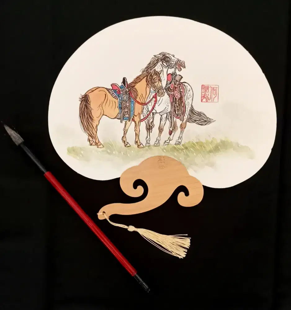 Kipas lukis Chinese