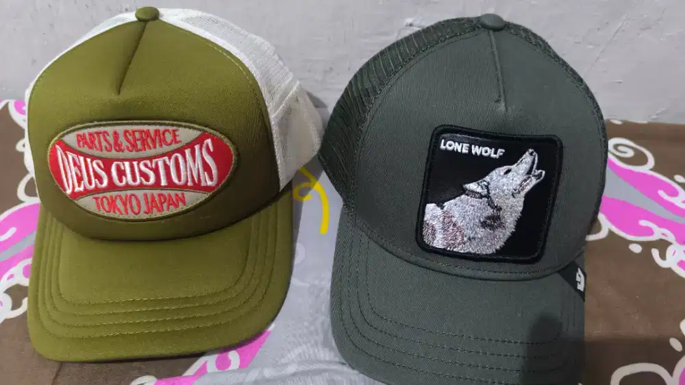 Original Goorin Trucker Cap + Deus Ex Machina Topi No New Era Yankees