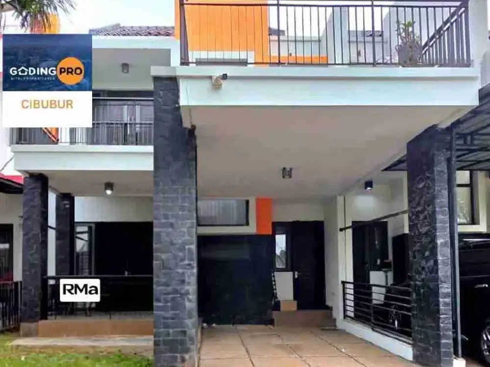 Di jual rumah cantik minimalis modern style bebas banjir. Raffles Hills Cibubur.