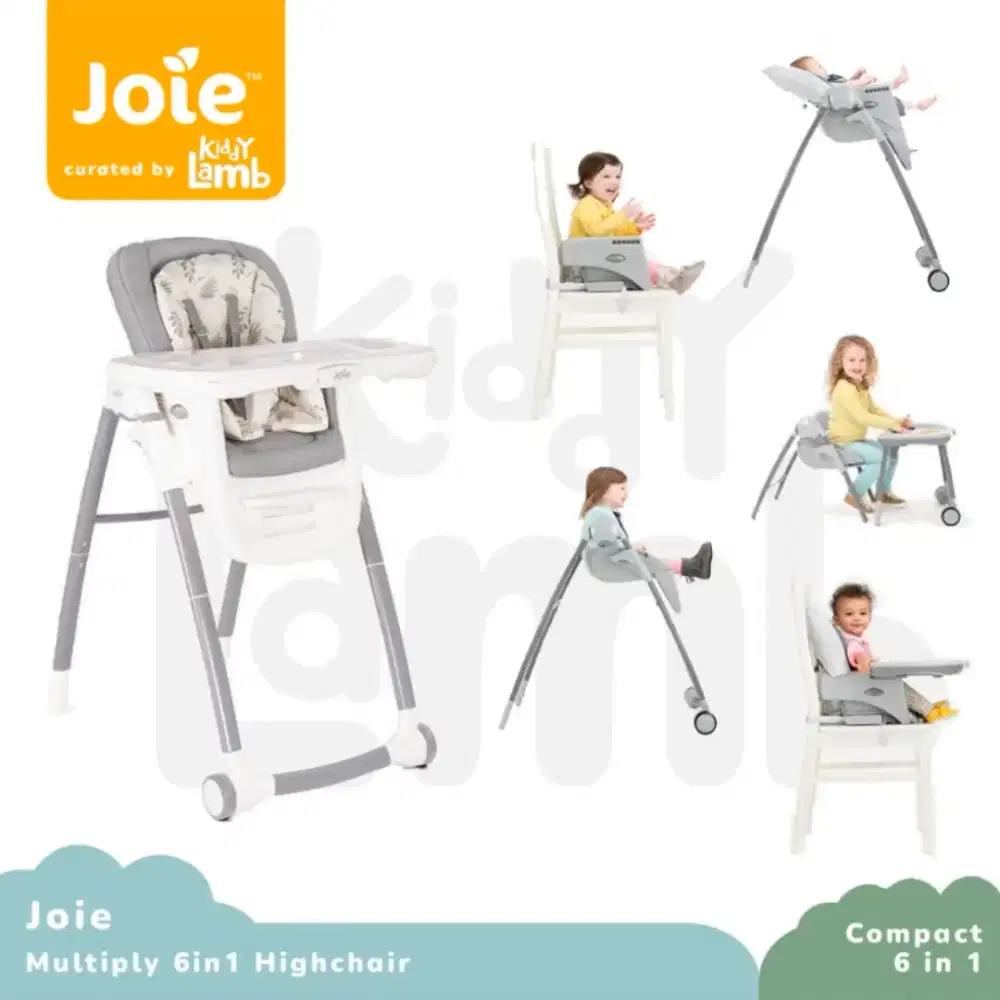 Joie Multiply 6in1 Highchair / kursi makan bayi dan anak