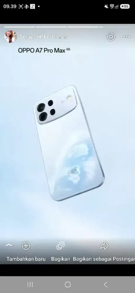Oppo A7pro5G  new garansi resmi kredit tanpa dp 0%