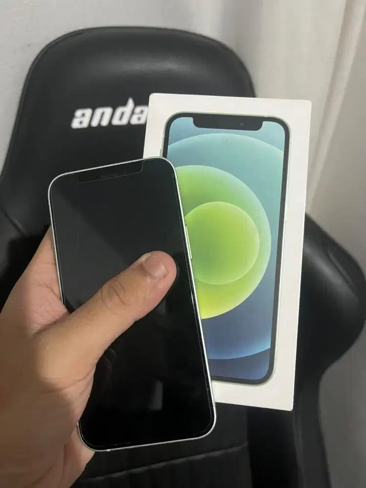 iPhone 12 mini 128GB Green ex Inter Beacukai setara iBox