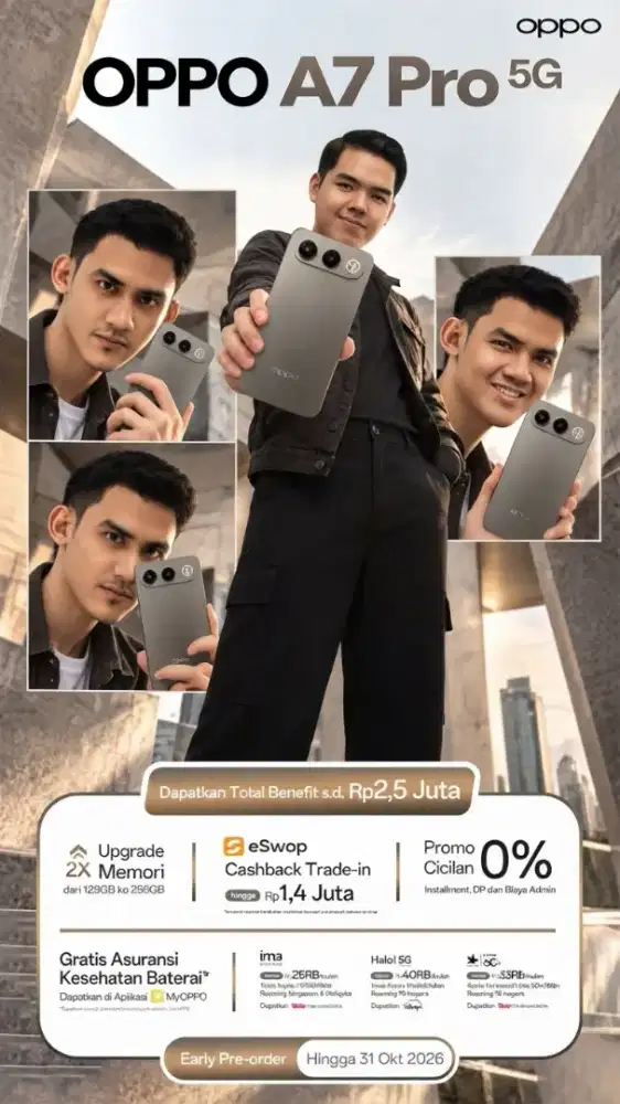 Pre Order Oppo A7Pro⁵G & A7Pro Max