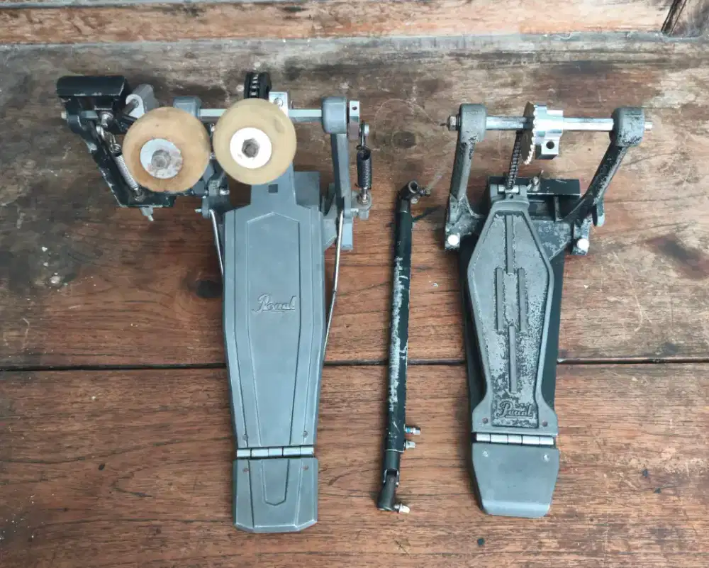 Dobel twin pedal Pearl vintage