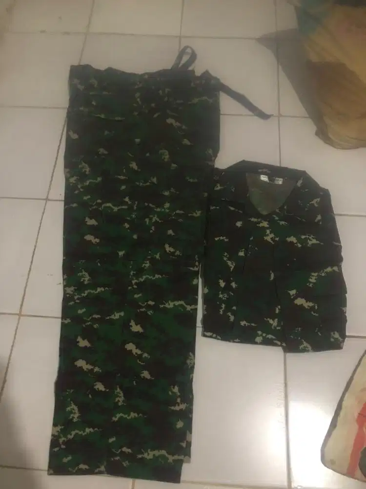 BAJU SERAGAM TENTARA AD