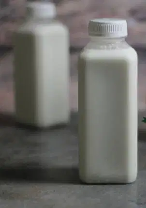 1 liter susu kambing etawa murni 100% kemasan botol 250ml siap konsums