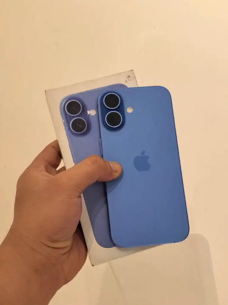 Iphone 16 256 ultramrine resmi ibox