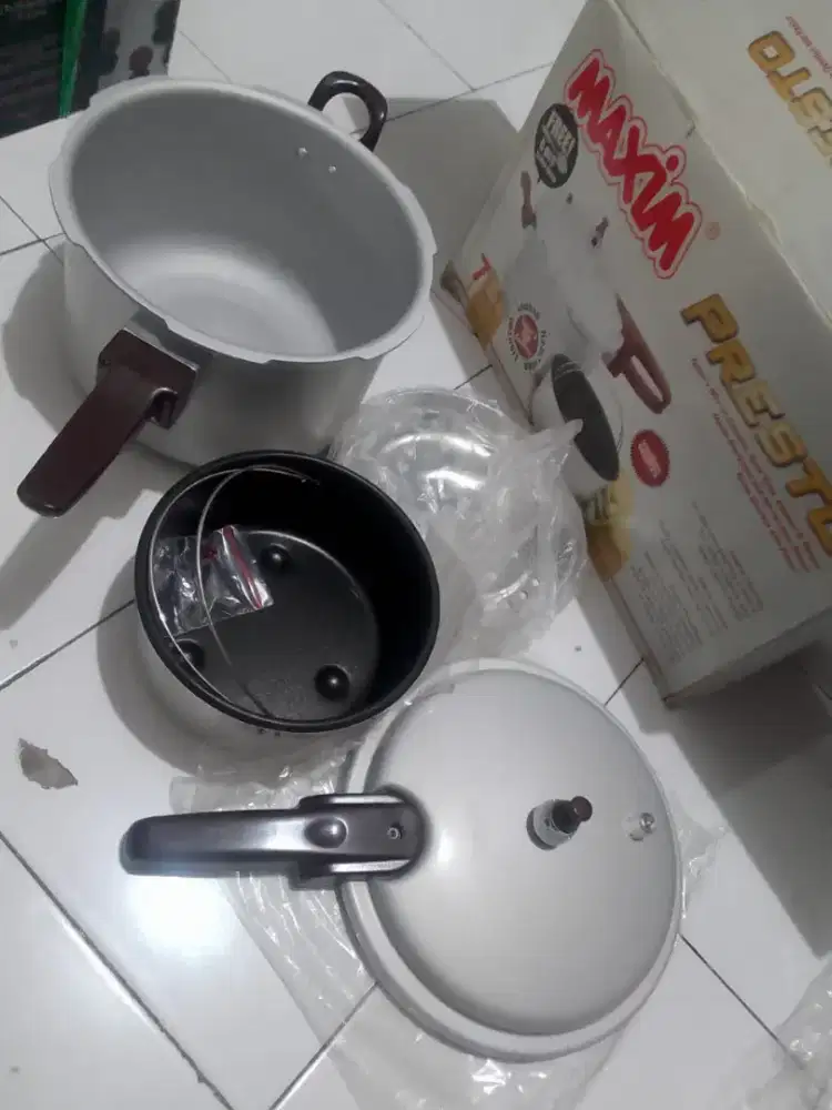 JUAL CPT PRESTO MERK MAXIM UK 7 LITER, KONDISI BAGUS DAN NOMINUS