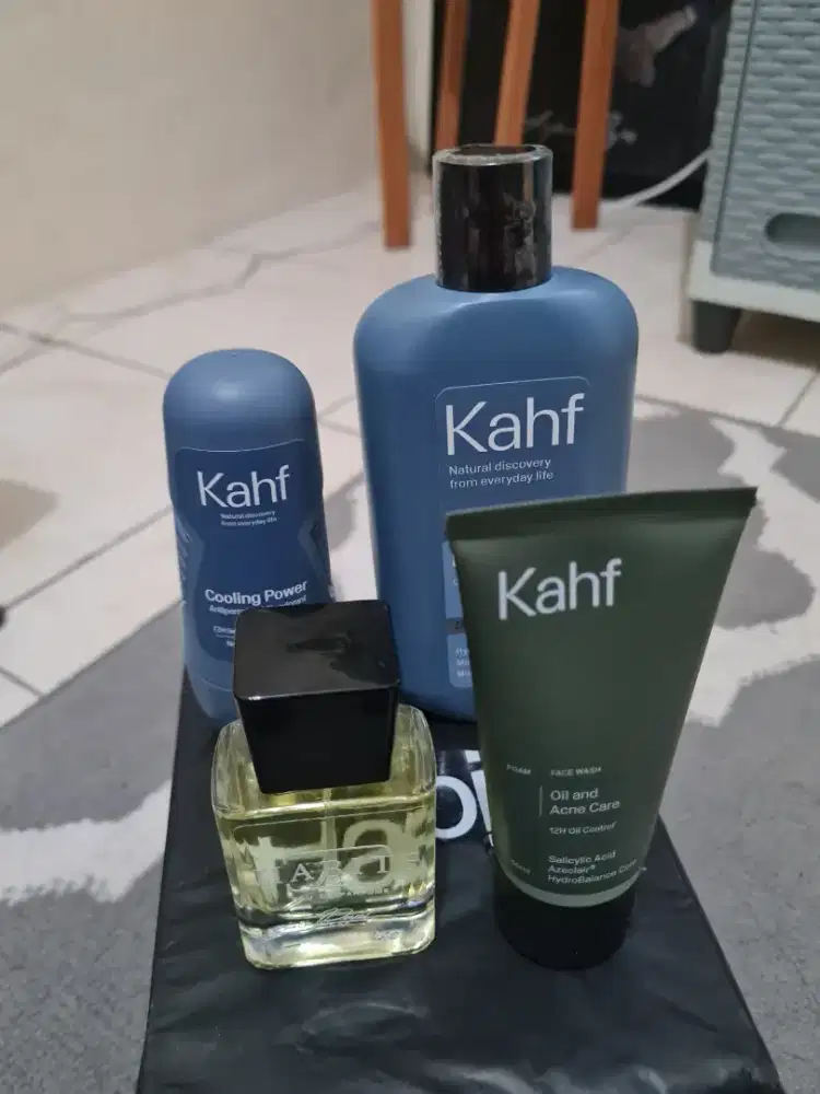 Scincare Kahf + Parfume Habits