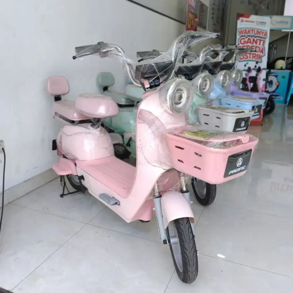 SEPEDA LISTRIK MURAH BISA COD FREE ONGKIR