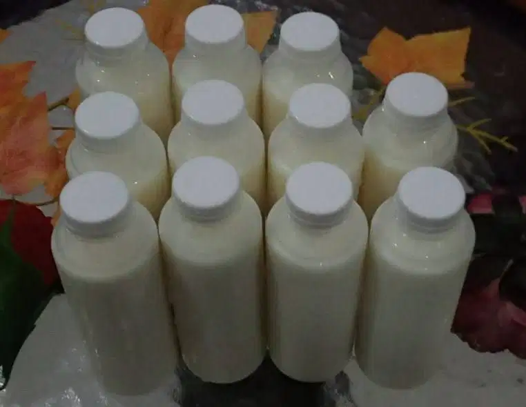1 liter susu kambing etawa murni 100% kemasan botol 250ml siap minum