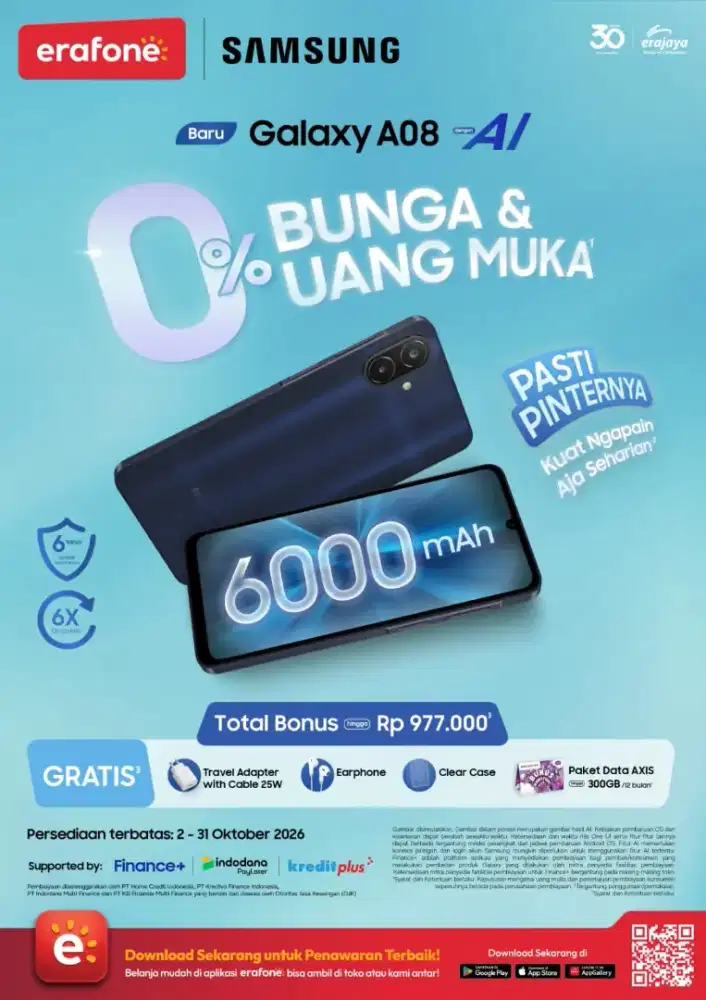 PROMO NEW GALAXY A08