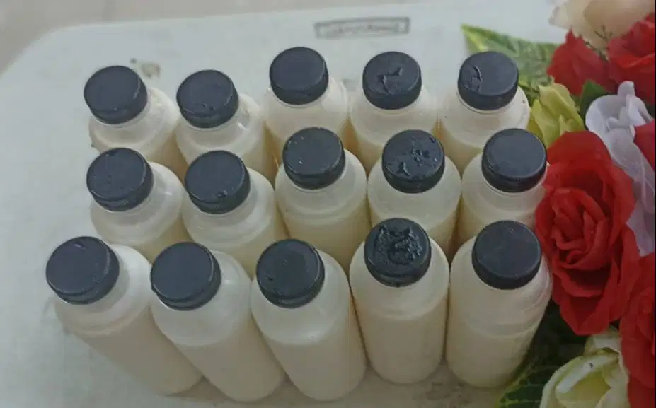 1 liter susu kambing etawa murni 100% botolan 250ml siap konsumsi puas