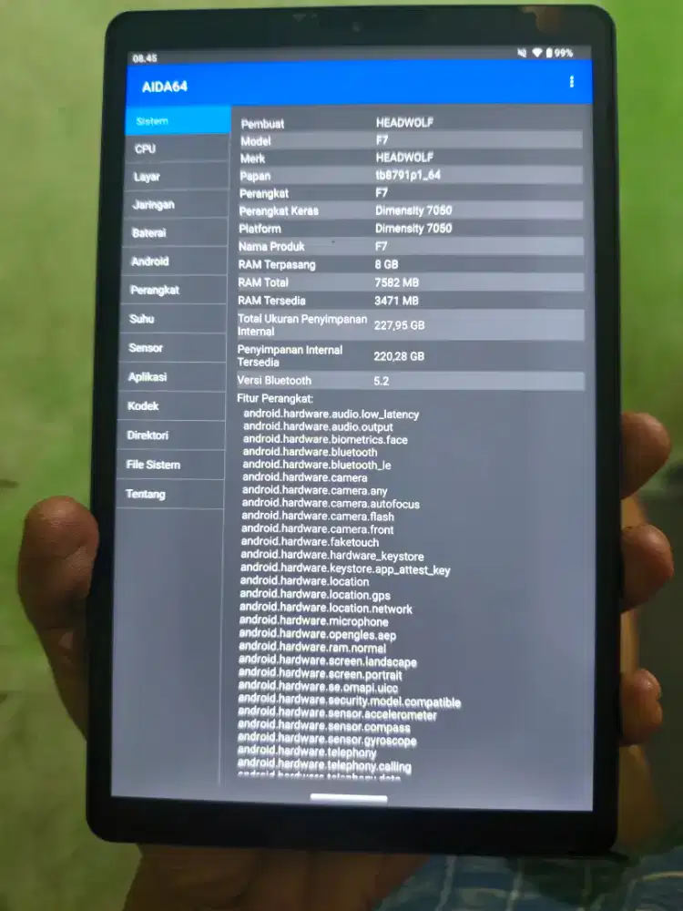 Jual tablet gaming headwolf fpad f7