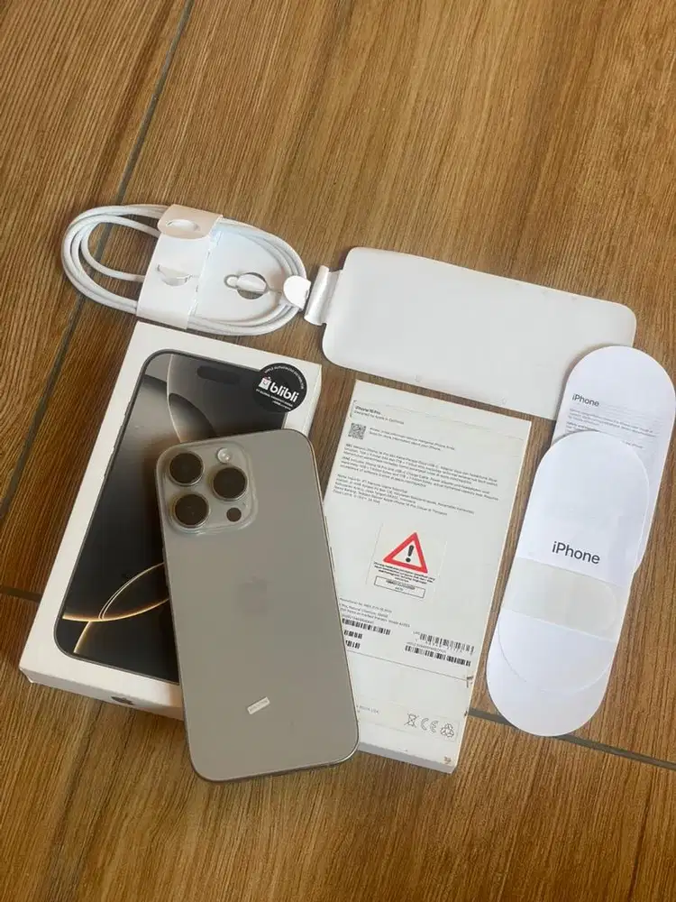 iPhone 16 Pro 128gb iBox Resmi Nomin