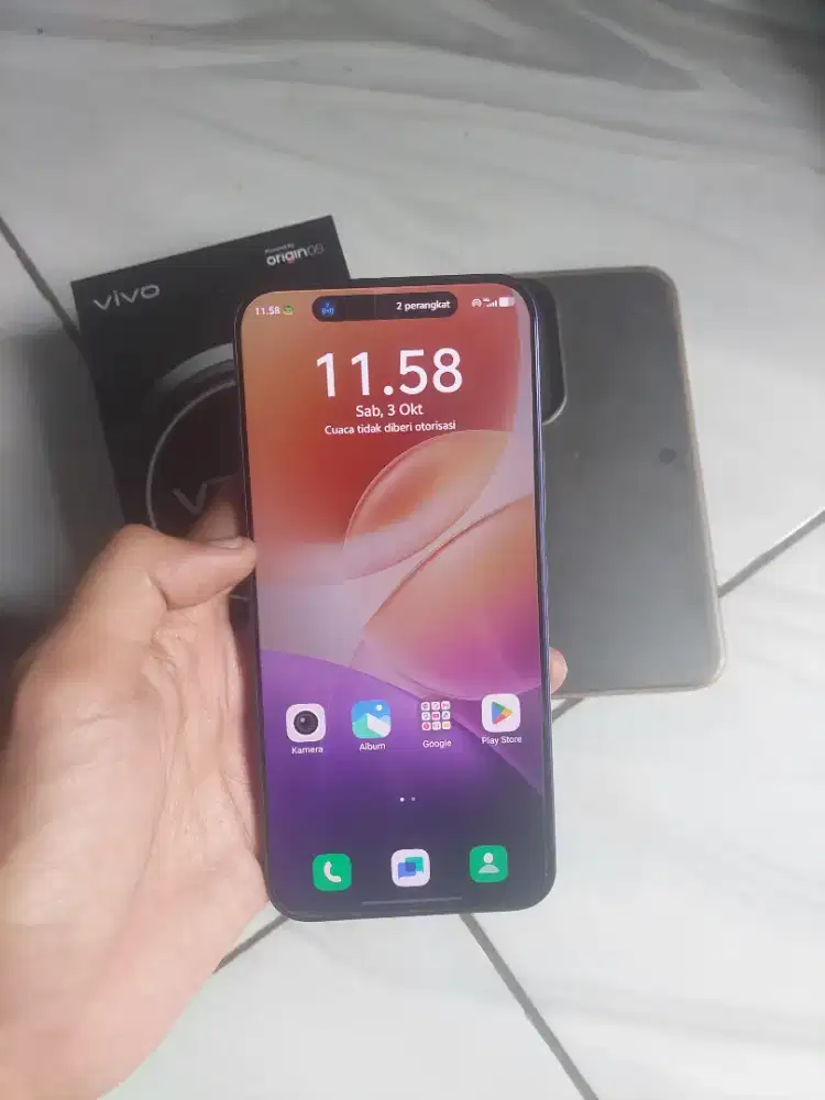 Jual vivo v70 fe no minus fullset