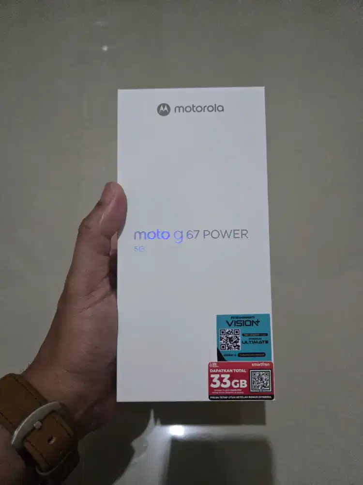 Motorola G67 Power 5G 8/256GB kondisi baru BNIB