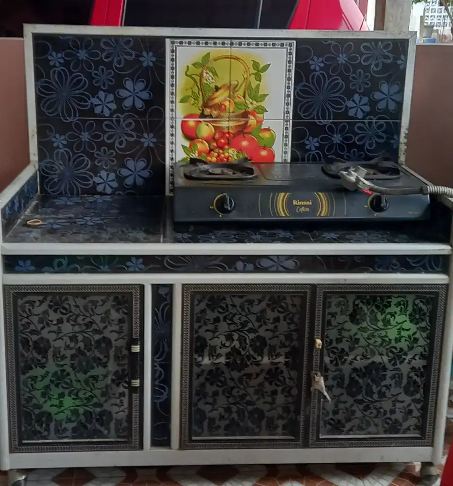 Dijual Meja Kompor dan Kompor Gas Rinnai Bekas