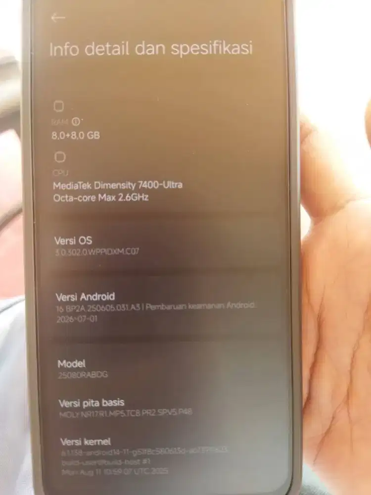 Redmi note 15 pro 5G 8/256