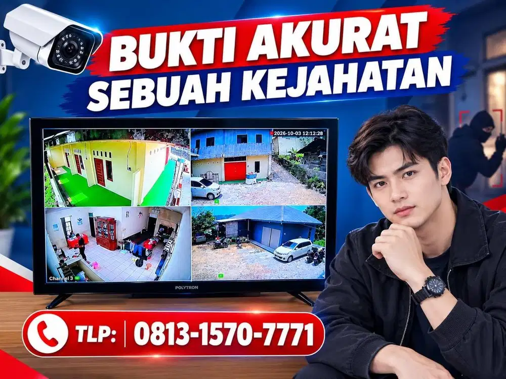 PROMO CCTV ANTI MALING BISA PANTAU DIHP