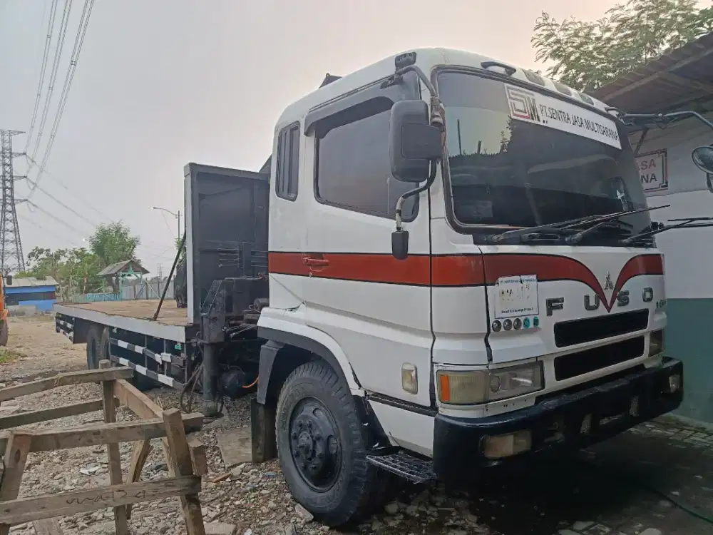 Truk crane Mitsubishi 10 ton