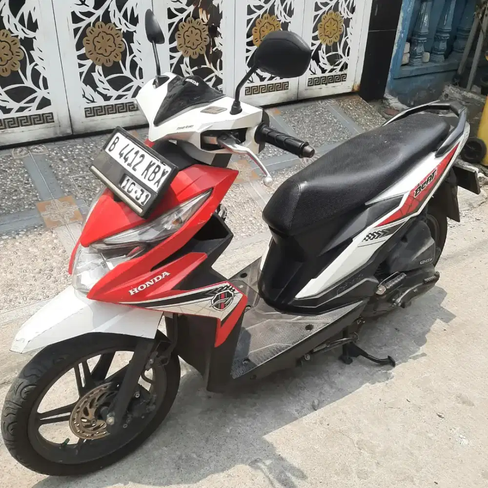Honda Beat ECO 2016 ss lengkap mesin bagus pajak hidup Kilometer 50 RB