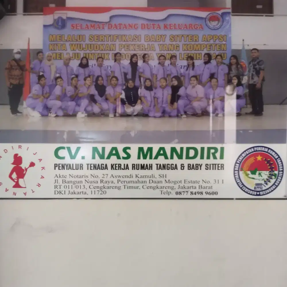 Penyalur tenaga kerja art ataupun suster bisa
