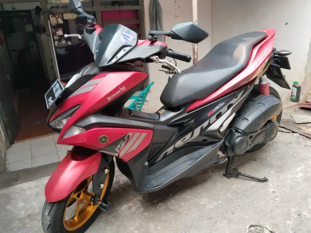 YAMAHA AEROX TH 2017 ISTIMEWA KM RENDAH SIAP PAKAI