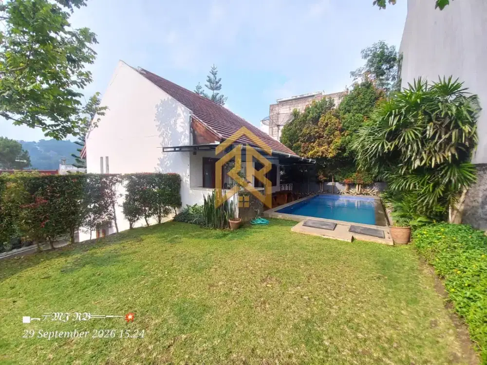 TURUN HARGA RUMAH VILLA RESOR DAGO PAKAR BANDUNG Lingkungan Asri Udara Sejuk Harga Nego