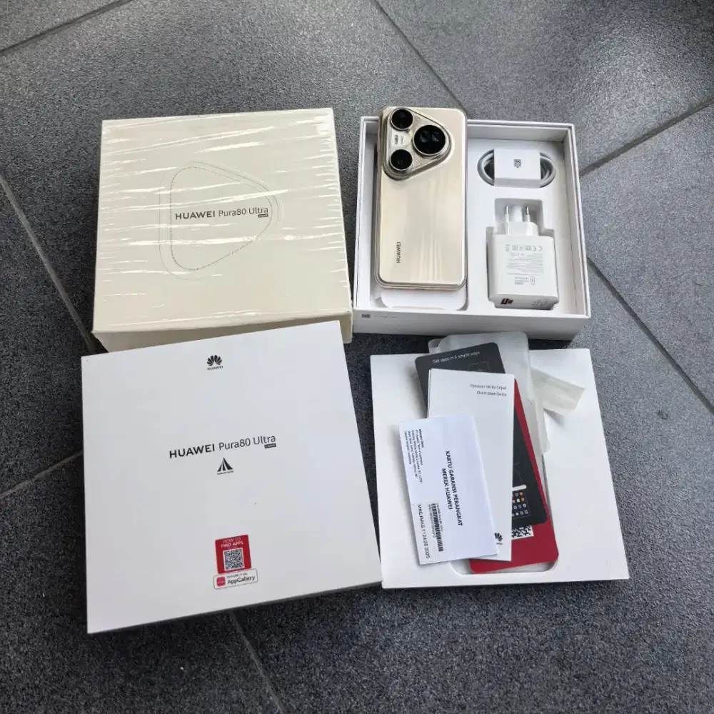 Huawei Pura 80 Ultra 16/512 Resmi Fullset Garansi